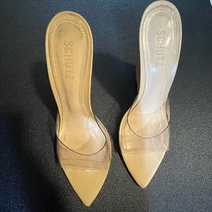 Schutz Luci vinyl shoe